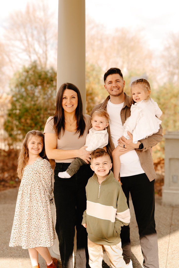 Pastors Ben and Alyssa Archer with their four children